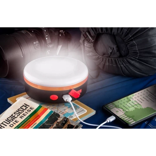 Ліхтар туристичний LED GOOBAY SOLAR W/REMOTE 60344 (1386883): Кількість режимів 5