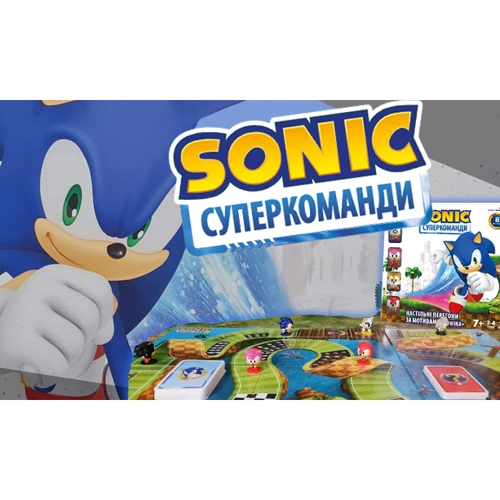 Настільна гра White Games&Geekach Games Сонік. Суперкоманді (Sonic Super Teams) фото 8