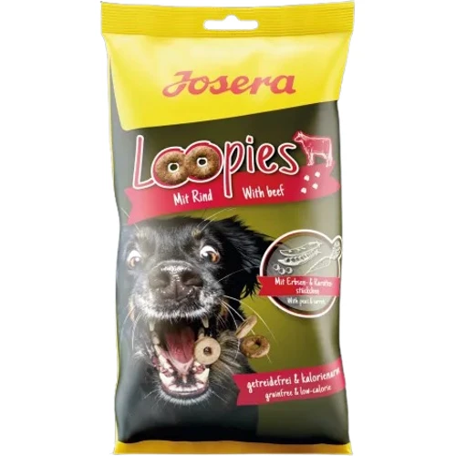 Додатковий сухий корм Josera Loopies Mit Rind для собак із яловичиною Вага: 0.15 кг: Виробник Josera