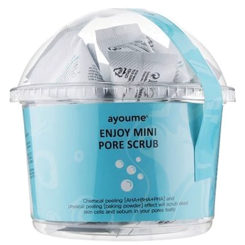 Ayoume Enjoy Mini Pore Scrub Скраб для лица с содой для очистки пор 30х3g