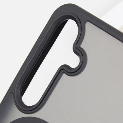 Чохол для телефона Mobile Case TPU+PC Металеві кнопки з MagSafe Colorful Black для Samsung S921 Galaxy S24 фото 7