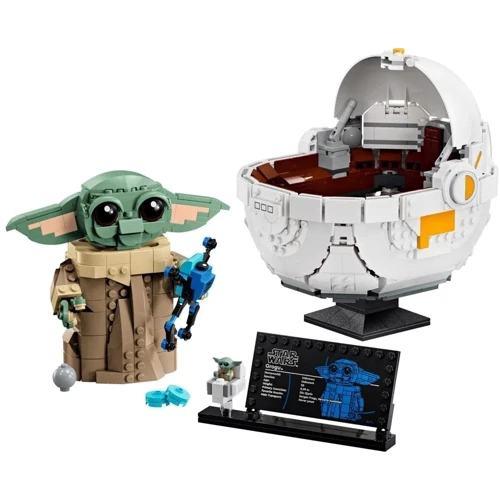 Конструктор LEGO Star Wars Грогу с нависшей люлькой 1048 деталей (75403): Рекомендуемый возраст 10+