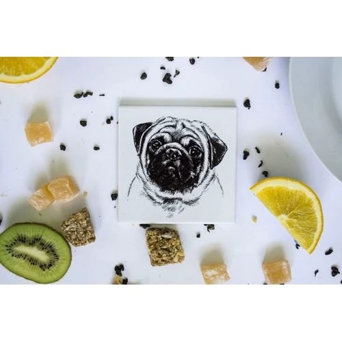 Подставка Carambol-shop Мопсяшка 10х10 см