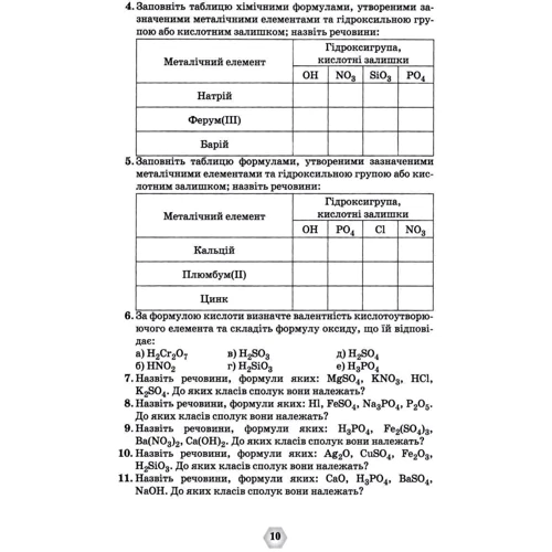 Ольга Ярошенко: Збірник вправ і задач з хімії 7-11 класи: Количество страниц 272