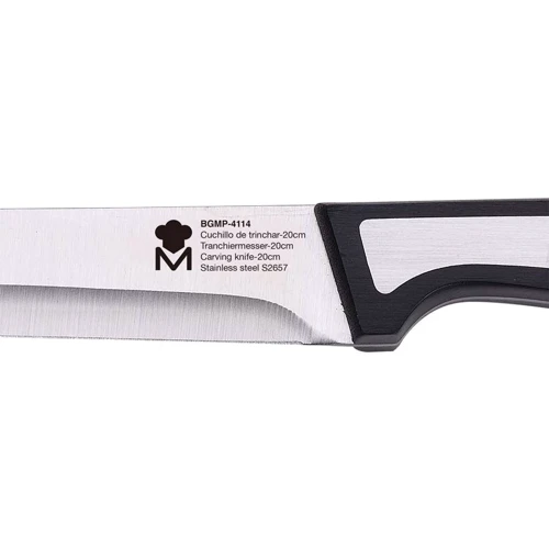 Ніж обробний MasterPro Sharp BGMP-4114 20 см (00000025328): Рукоятка Нержавеющая сталь + пластик