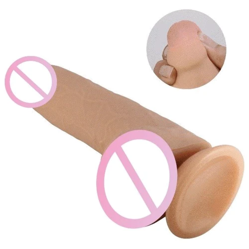 Фалоімітатор з ефектом ковзаючої шкіри LYBAILE Pretty Love DRACO Sliding Skin 9.2" (BW-008116LP)