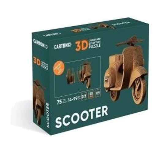 Картонний конструктор Cartonic 3D Puzzle Scooter