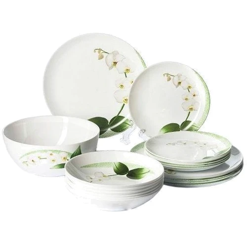 Столовий сервіз Luminarc Diwali White Orchid 19 пр. (P9741): Кількість предметів в наборі 19