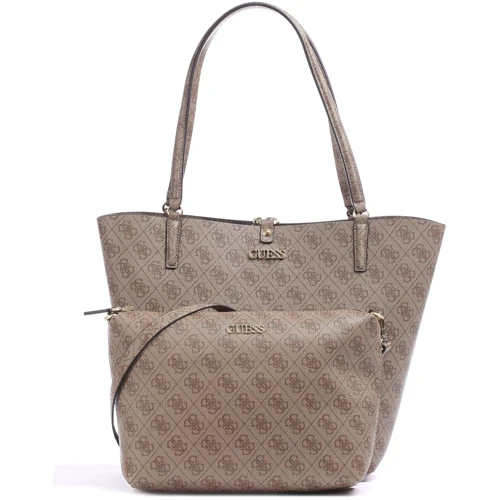 Женская сумка тоут Guess Alby Toggle Tote Ltl-Latte Logo светло-коричневая (HWSS7455230-LTL): Страна производитель Вьетнам
