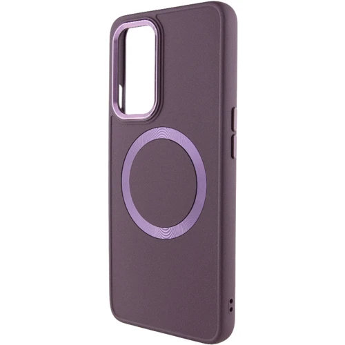 Чехол для телефонов TPU Case Bonbon Metal Style with MagSafe Plum for OnePlus 9: Тип накладка на заднюю часть