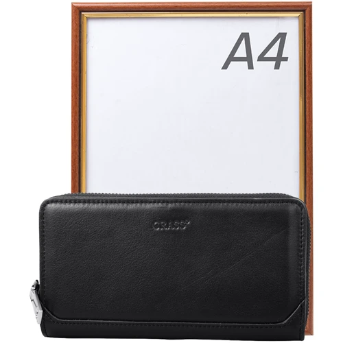 Мужская борсетка Grass черная (SHI188-black): Тип ручки Без ручки