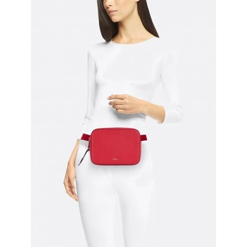 Женская поясная сумка Furla Babylon M Belt Bag клубничная (1049360 ): Тип Сумки