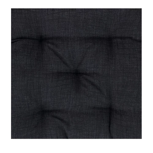 Подушка Прованс на стілець Milan Black 40x40 (23617): Розмір, см 40x40
