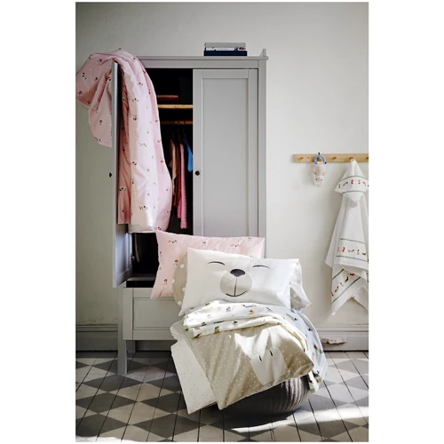 Дитячий рушник з капюшоном ІКЕА DRÖMSLOTT 60х125 см (90526376)