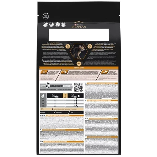 Сухой корм Pro Plan Derma Care для кошек с чувствительной кожей и от выпадения шерсти с лососем 400г (7613036544962): Порода Все породы