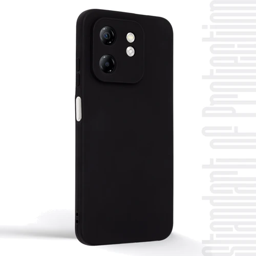 Чехол для телефонов ArmorStandart Matte Slim Fit Camera cover Black for Infinix Hot 50i / Smart 9 (ARM83823): Тип накладка на заднюю часть