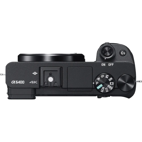Sony Alpha A6400 kit (18-105mm) Black: Типы файлов JPEG, RAW