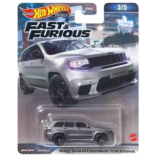 Модель машинки Hot Wheels Fast and Furious Jeep Grand Cherokee Trackhawk (HNW46/HNW48): Тип Готовая модель