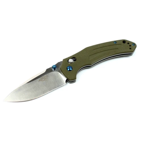 Нож Firebird F7611-GR зеленый: Система блокировки есть