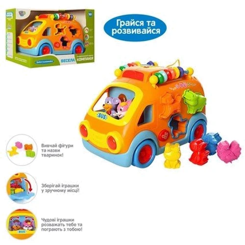 Интерактивный сортер Limo toy Веселая компания (988): Тип сортер