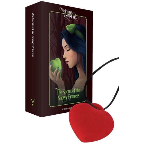 Мини-вибратор FairyGasm PleasureStone red