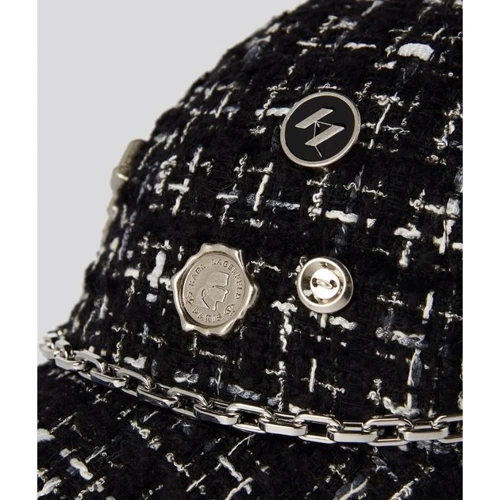 Женская бейсболка Karl Lagerfeld K/PINS BOUCLE CAP черная (226W3414-999): Производитель Karl Lagerfeld