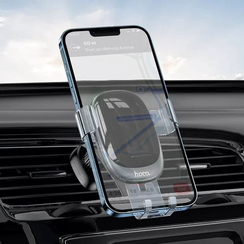 Держатель Hoco Car Holder Air Vent H7 Space Gray фото 7