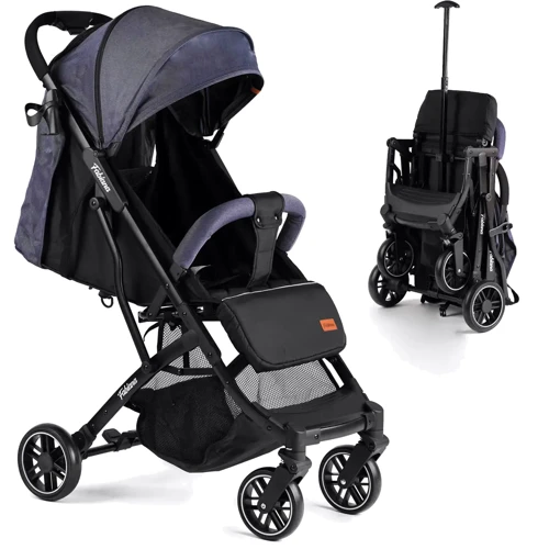 Коляска прогулочная детская Joy Fabiana 58903 синий джинс: Тип коляски Прогулочная