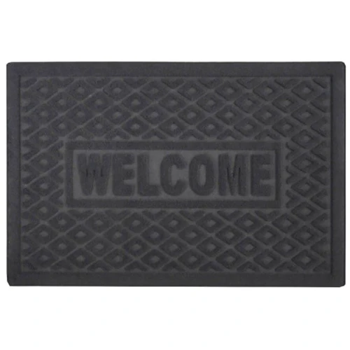 Коврик под двери Мой Дом Welcome 45х75 см серый (TZR01424/Gr)