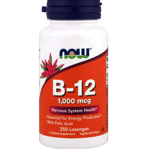 Now Foods B-12 1000 mcg Витамин В-12 250 леденцов