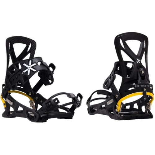 Крепление для сноуборда Karakoram Connect Qulver Black L (KRM 50057E-3S): Цвет черный