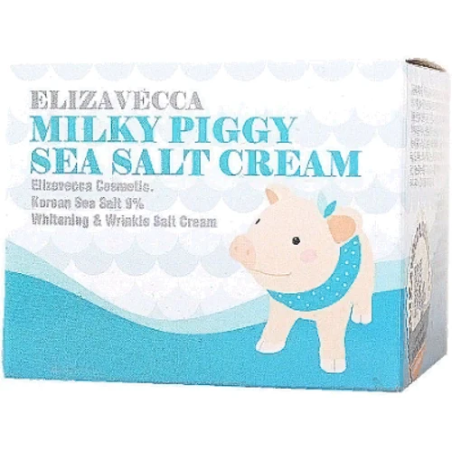 Elizavecca Milky Piggy Sea Salt Cream Солевой коллагеновый крем для лица 100 ml: Время применения Универсальный