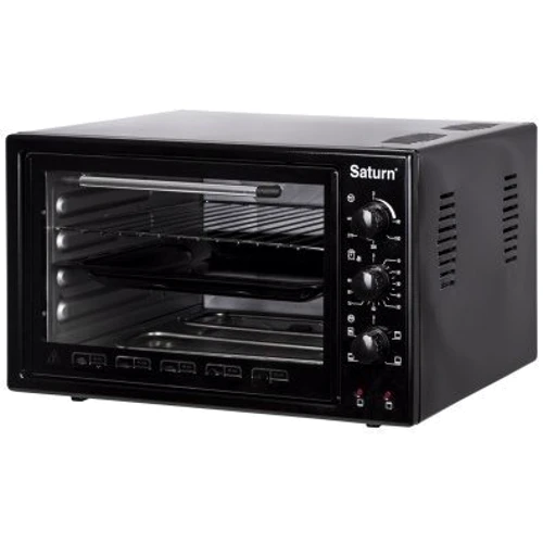 Електрична духовка настільна Saturn ST-EC3802 Black: Об'єм, л 42 л
