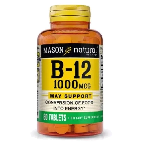 Mason Natural Vitamin B12 1000 mcg Вітамін Б12 60 таблеток