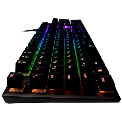 Клавіатура HyperX FPS RGB Kailh Silver Speed (HX-KB1SS2-RU): інтерфейс підключення USB