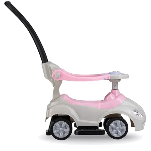 Машинка-каталка Qkids Lolo 2в1 pink (QKIDS00006)