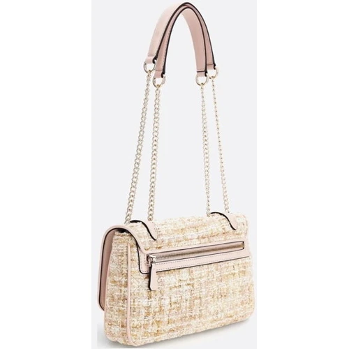 Женская сумка через плечо GUESS ADAM CONVERTIBLE XBODY FLAP золотая (HWTG8694210-GDM) фото 11
