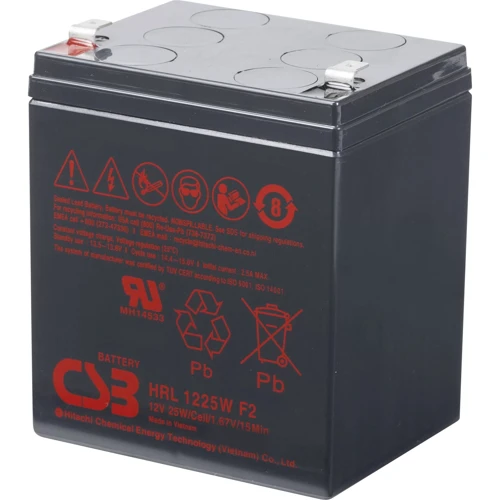 CSB HRL1225WF2FR 12V 5.8Ah (HRL1225WF2FR)