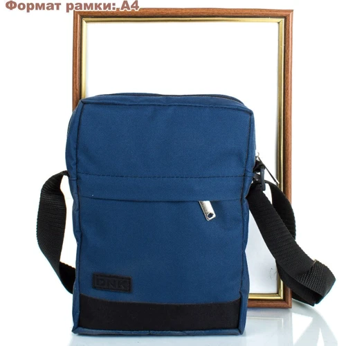 Чоловіча сумка планшет DNK Leather синя (DNK Bag 724-2): Стать Чоловік