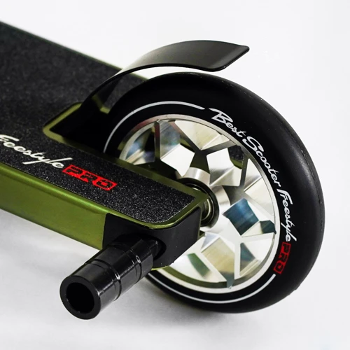 Самокат трюковий Best Scooter Freestyle Pro Green (115642): Конструкція рами цільна
