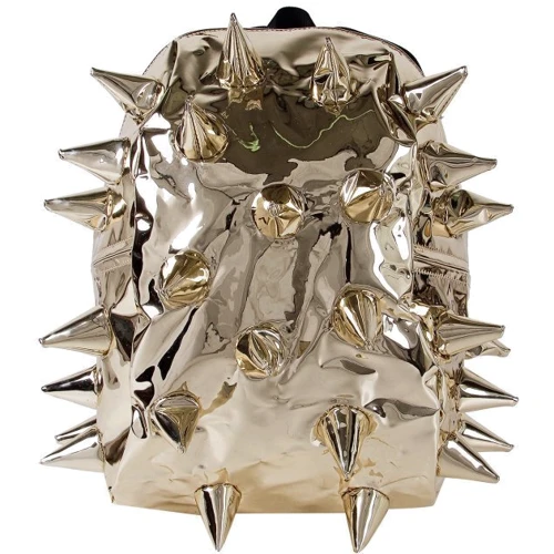 Рюкзак METALLIC EXTREME Half 24 KARAT (колір золотий): Спинка Ортопедичне (анатомічна)