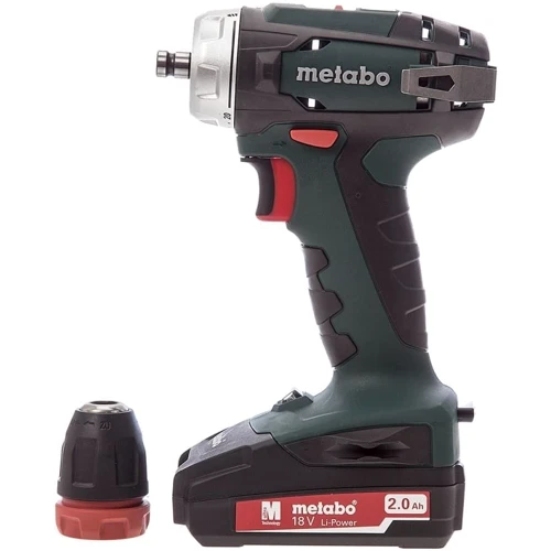 Шуруповерт Metabo BS 18 Quick (602217500): Тип инструмента безударная дрель-шуруповерт