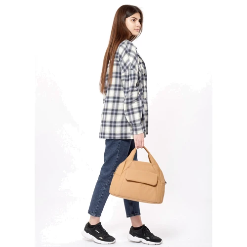 Женская спортивная сумка Sambag Vogue BKS бежевая (90153026): Пол Женский