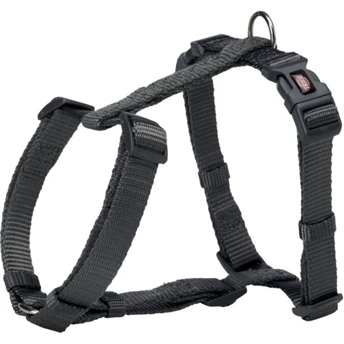 Шлея-вісімка Trixie Premium L-XL 75-120 см 25 мм графітова (4053032022072)