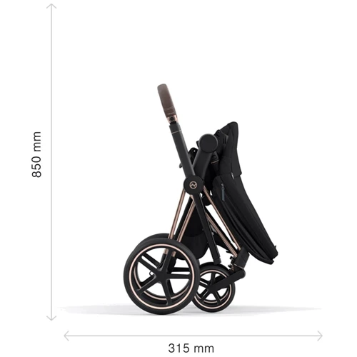 Шасси Cybex Priam 4.0 + каркас LS RBA Chrome Brown: Производитель Cybex