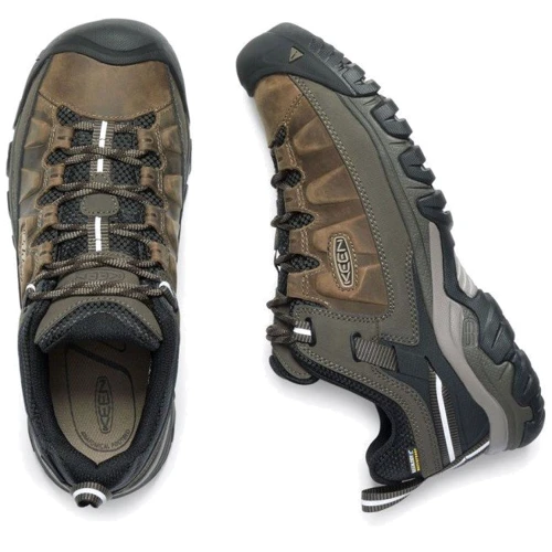 Полуботинки KEEN Targhee III Wp M 1017783 42.5 хаки натуральная кожа демисезон фото 3