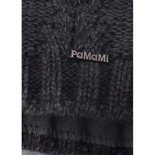 Женская шапка PaMaMi темно-серая (3330668): Производитель PaMaMi