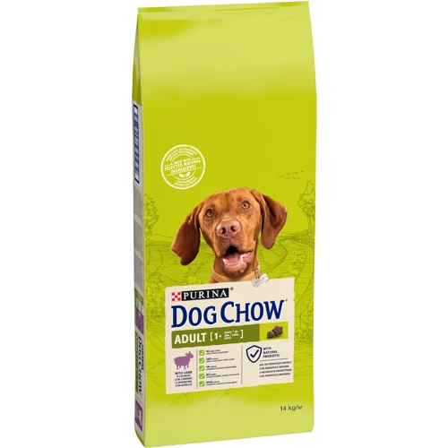 Сухой корм Dog Chow Adult 1+ для взрослых собак с ягненком 14 кг (12362022): Порода Все породы