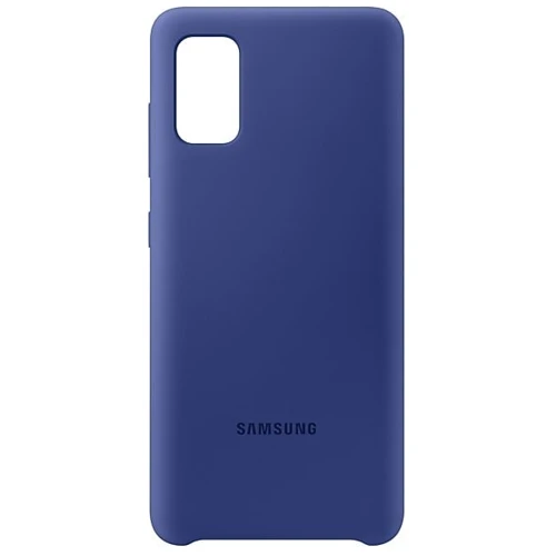 Чохол для телефона Samsung Silicone Cover Blue (EF-PA415TLEGRU) for Samsung A415 Galaxy A41: Колір синій