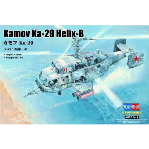 Модель Hobby Boss Сборная модель вертолета Камов Ка-29 Хеликс-В (HB87227)